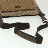 Gucci GG Canvas Shoulder Bag Beige 122791 38436