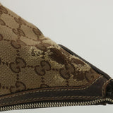 Gucci Web Sherry Line GG Canvas Shoulder Bag Beige Green Red 162882 38507