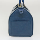 Louis Vuitton Epi Hand Bag Toledo Blue LV Auth