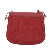 Louis Vuitton Epi Saint Cloud GM Shoulder Bag Red LV Auth