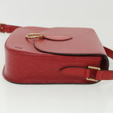 Louis Vuitton Epi Saint Cloud GM Shoulder Bag Red LV Auth