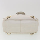Gucci Shoulder Bag Leather White 130739 38678