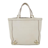 Gucci Shoulder Bag Leather White 130739 38678