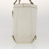 Gucci Shoulder Bag Leather White 130739 38678