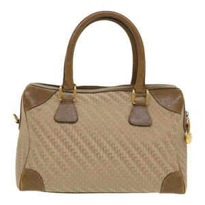 Gucci Hand Bag Canvas 2way Beige 38861