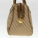 Gucci Hand Bag Canvas 2way Beige 38861