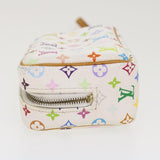 Louis Vuitton Monogram Multicolor Trousse Wapity Pouch White Clutch