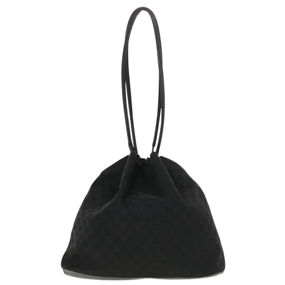 Gucci GG Canvas Shoulder Bag Black 90640 002404 39133