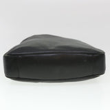 Gucci Bamboo Shoulder Bag Leather 2way Black 001 1014 1577 39136