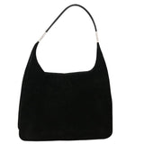 Gucci Shoulder Bag Suede Black 002113 39171