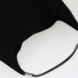 Gucci Shoulder Bag Suede Black 002113 39171