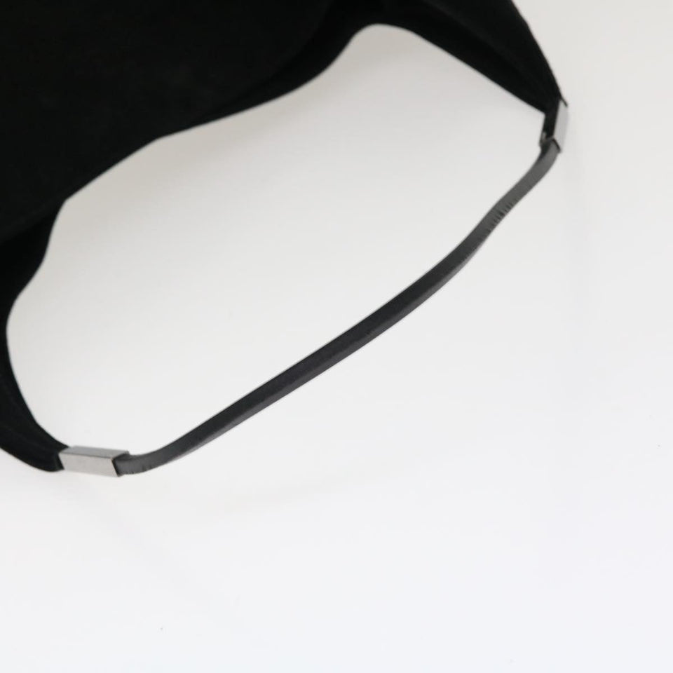 Gucci Shoulder Bag Suede Black 002113 39171
