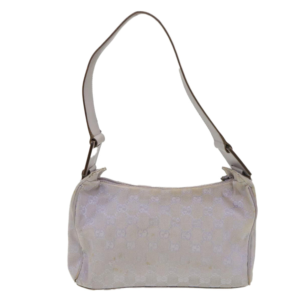 Gucci GG Canvas Shoulder Bag Purple 92699 39197