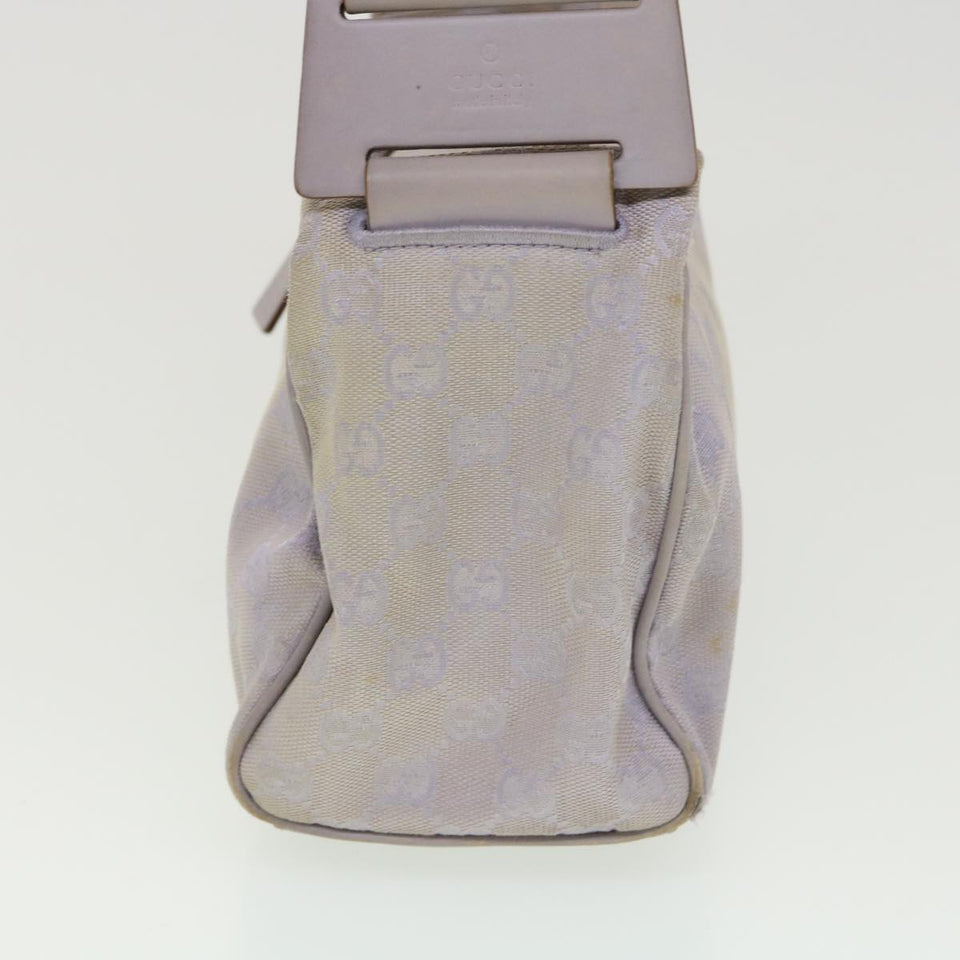 Gucci GG Canvas Shoulder Bag Purple 92699 39197