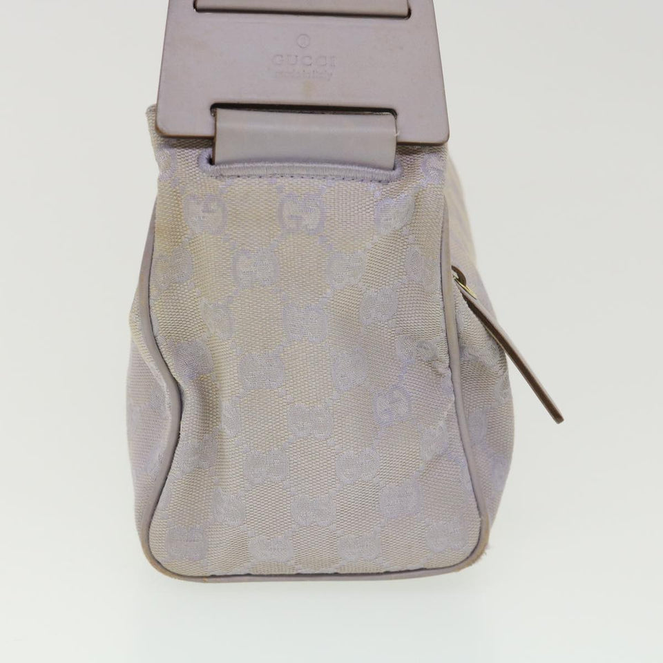 Gucci GG Canvas Shoulder Bag Purple 92699 39197