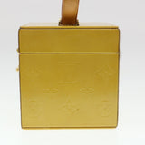 Louis Vuitton Monogram Vernis Bleecker Cosmetic Pouch Beige Clutch