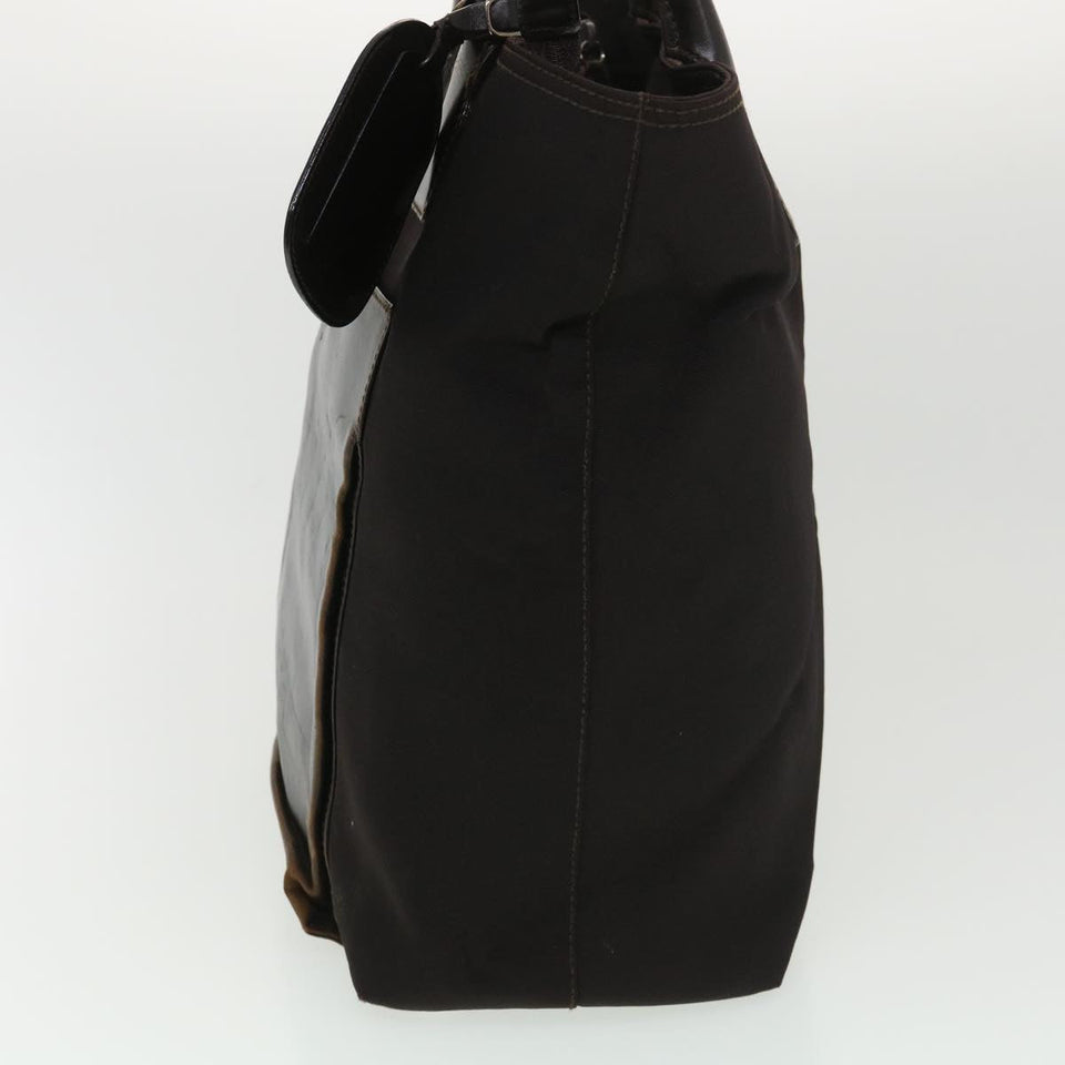 Gucci Hand Bag Nylon Black 39346