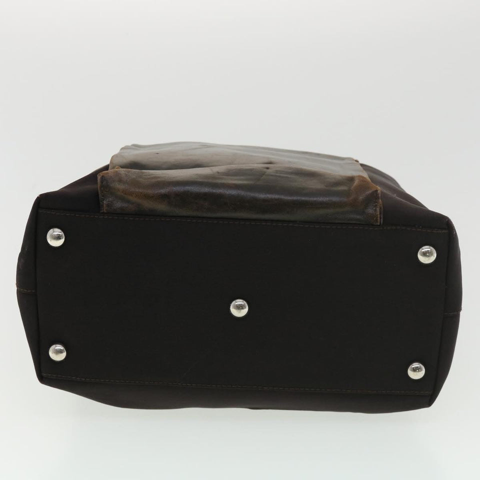 Gucci Hand Bag Nylon Black 39346