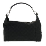 Gucci GG Canvas Shoulder Bag Black 113023 39359