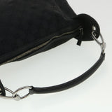 Gucci GG Canvas Shoulder Bag Black 113023 39359