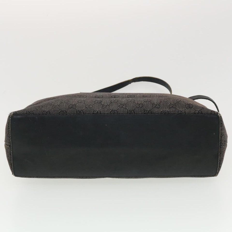 Gucci GG Canvas Shoulder Bag Navy 39397