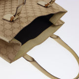 Gucci GG Canvas Hand Bag Beige 124260 39453