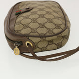 Gucci GG Canvas Web Sherry Line Shoulder Bag Beige Red Green 39454