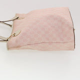 Gucci GG Canvas Shoulder Bag Pink 120836 39455
