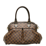 Louis Vuitton Louis Vuitton Damière Handbag PVC/Leather Brown