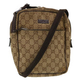 Gucci GG Canvas Shoulder Bag Beige 0316 002058 39712