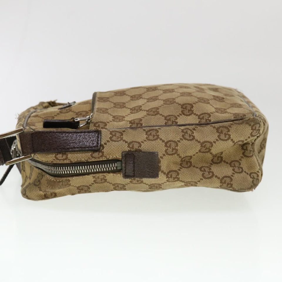 Gucci GG Canvas Shoulder Bag Beige 0316 002058 39712