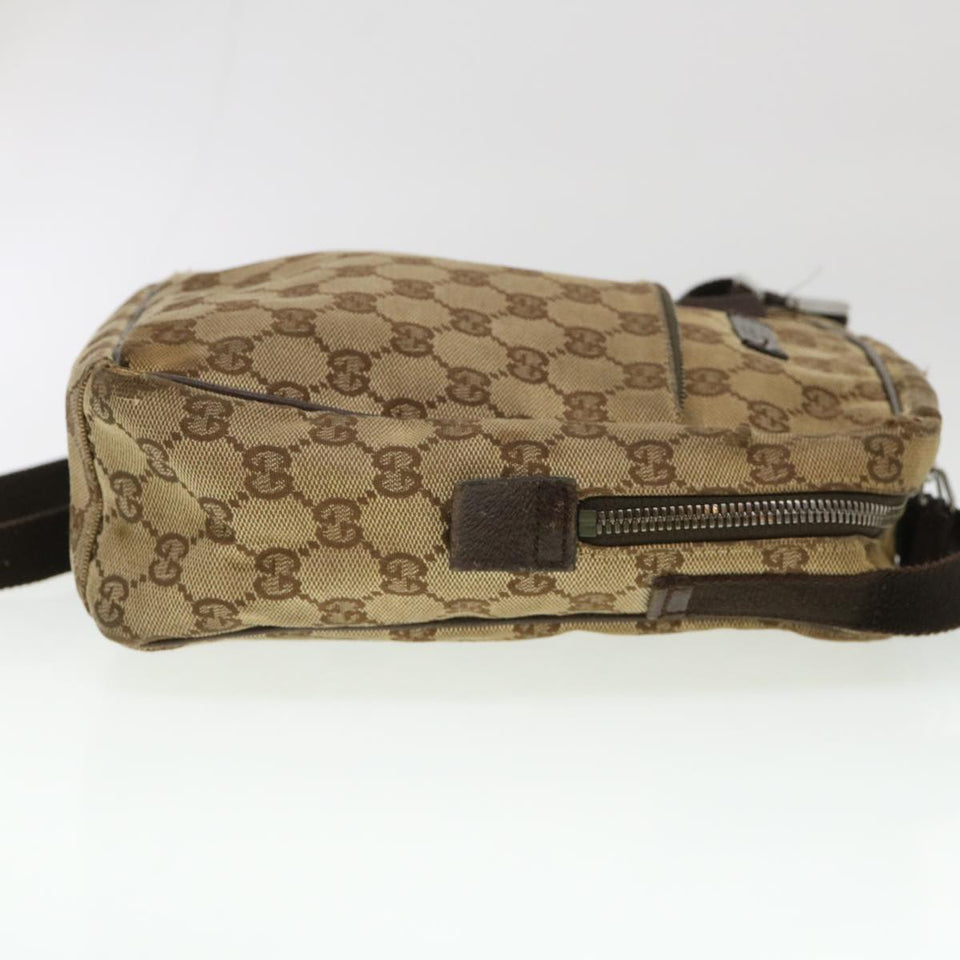 Gucci GG Canvas Shoulder Bag Beige 0316 002058 39712