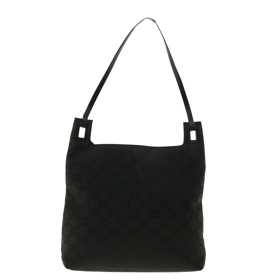 Gucci GG Canvas Shoulder Bag Black 39778