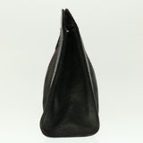 Gucci Sherry Line Clutch Bag Suede Leather Black Red Navy 39781