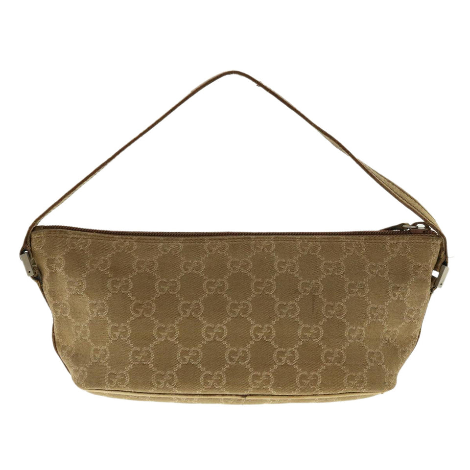 Gucci GG Canvas Accessory Pouch Beige 0391103 39782