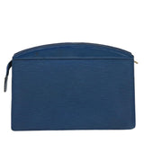 Louis Vuitton Epi Trousse Crete Clutch Bag Blue LV