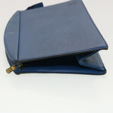 Louis Vuitton Epi Trousse Crete Clutch Bag Blue LV
