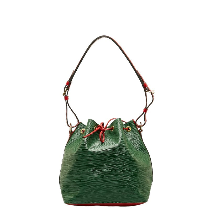 Louis Vuitton Louis Vuitton Epic Shoulder Bag Leather Borneo Green Castilian Red