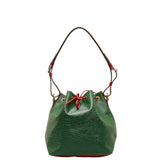 Louis Vuitton Louis Vuitton Epic Shoulder Bag Leather Borneo Green Castilian Red