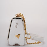 Louis Vuitton White Epi Leather Twist MM from the 2018 Collection