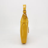 Gucci Jackie 1961 Yellow Leather Bag Small Shoulder Bag With Strap
