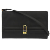 Hermes Shoulder Bag Satin black Cooktail Women