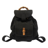 Gucci Backpack 005 4781 0319 Bamboo black Women