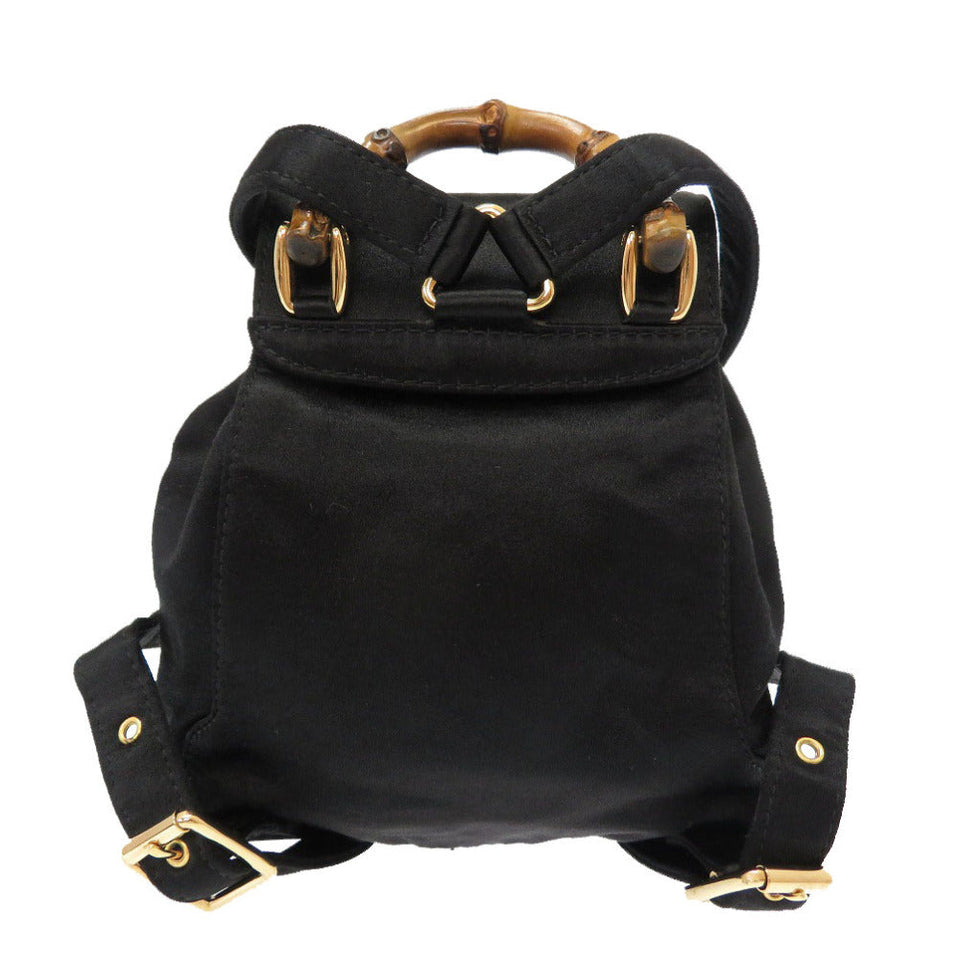 Gucci Backpack 005 4781 0319 Bamboo black Women