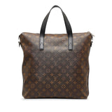 Louis Vuitton Monogram Macassar Davis Satchel Handbag
