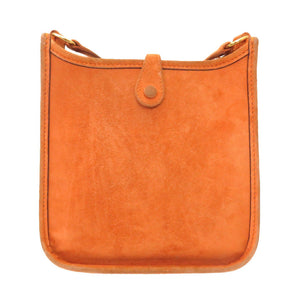 Hermes Shoulder Bag Doblis Orange Evelyn TPM Women