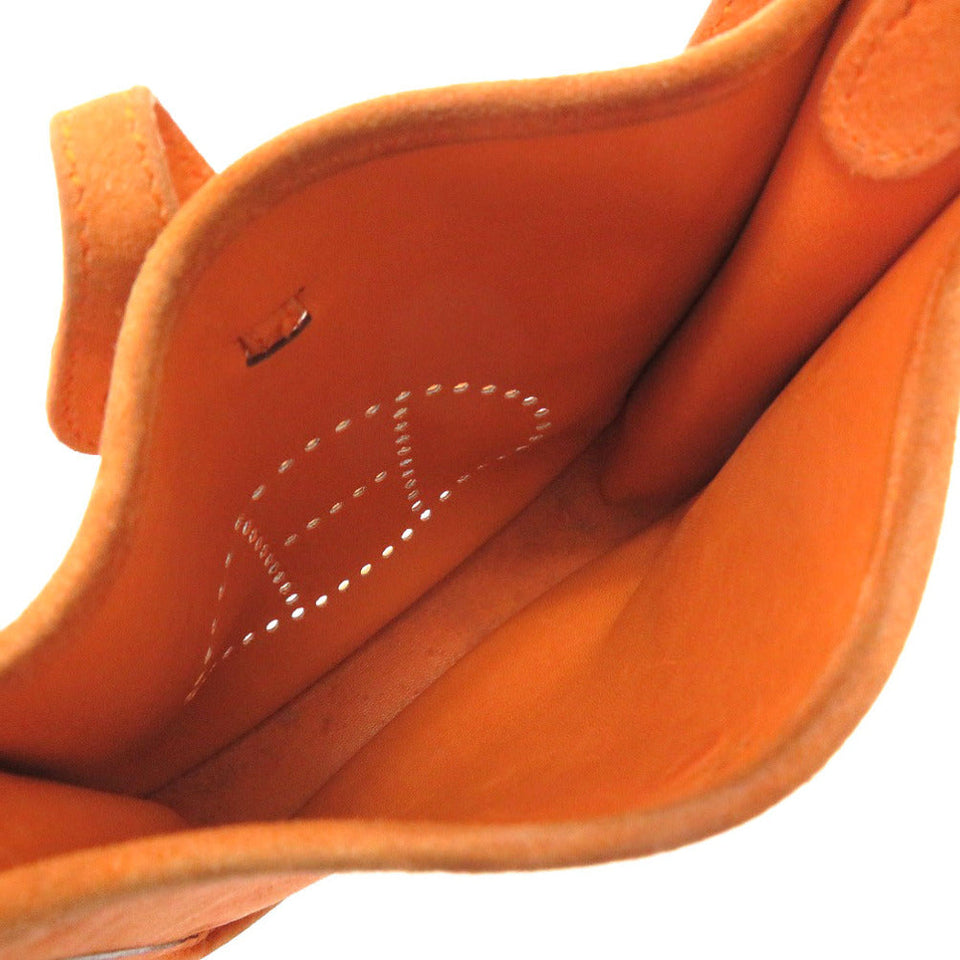 Hermes Shoulder Bag Doblis Orange Evelyn TPM Women