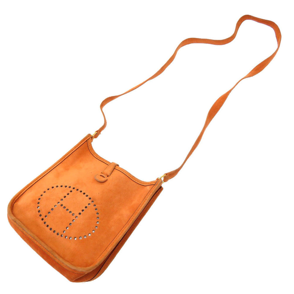 Hermes Shoulder Bag Doblis Orange Evelyn TPM Women
