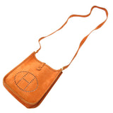 Hermes Shoulder Bag Doblis Orange Evelyn TPM Women
