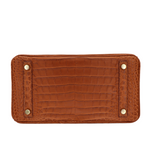 Hermes25cm Birkin Gold Matte Alligator Gold Hardware